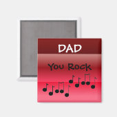 Pa You Rock Magneet (Voorkant / Achterkant)