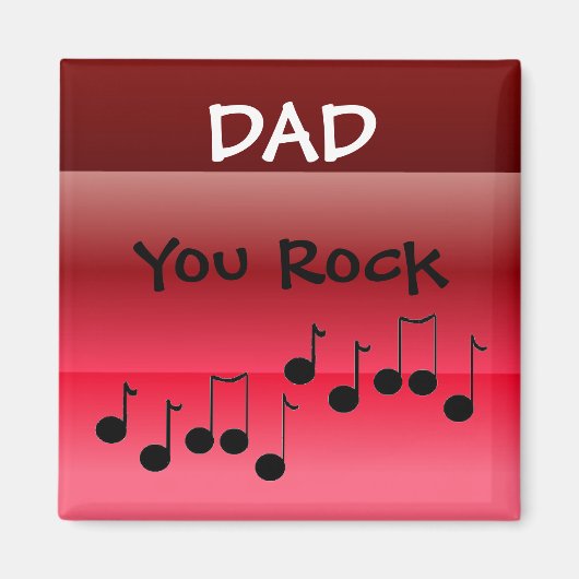 Pa You Rock Magneet (Voorkant)