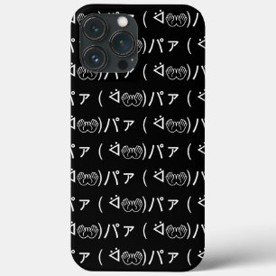 Paa Emoticon (ᐛ 👐)パ die zich aansluiten bij het J iPhone 13 Pro Max Hoesje