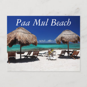 Paa Mul Beach Briefkaart