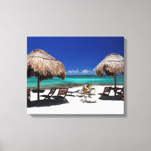 Paa Mul Beach Canvas Afdruk