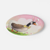 paagans papieren bordje (Gekanteld)