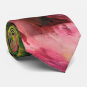 Paar aan de tuintafel tegen augustus Macke Stropdas (Opgerold)