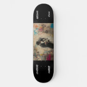 Paar aanpassen graffiti stedelijke skateboard (Voorkant)