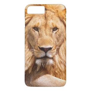 Paar Afrikaanse Leeuwen, Panthera leo, Tanzania iPhone 8 Plus / 7 Plus Hoesje