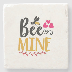 Paar Art Bee Mine Stenen Onderzetter