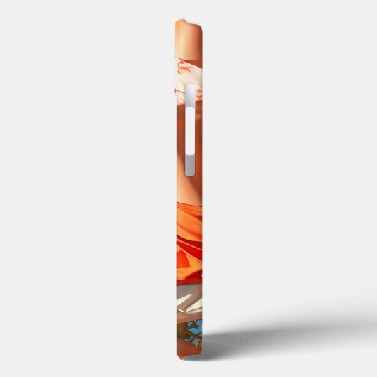 Paar dames op een Miami zonnedek Case-Mate iPhone Case (Achterkant / Links)