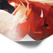 Paar Dancing Ballroom Dance Foto Afdruk (Hoek)