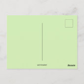  paar danst op St Patricks Day Briefkaart (Achterkant)