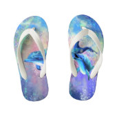 Paar Dolfijn Kind Teenslippers (Voetbed)