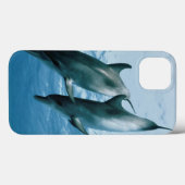 Paar dolfijnen Case-Mate iPhone case (Achterkant (horizontaal))