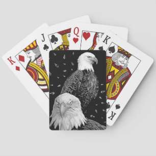 Paar Eagle Pokerkaarten