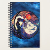 Paar Faux Glas in lood Planner (Voorkant)