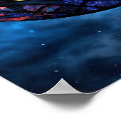 Paar Faux Glas in lood Poster (Hoek)