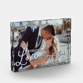 Paar Foto Romantisch w / Namen (Links)
