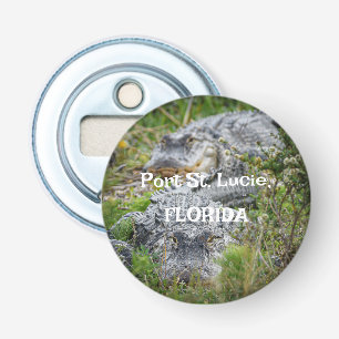 "Paar Gators" Magnetische Flesopener Button Flesopener