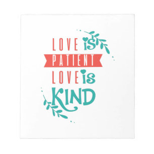 Paar Gift Love is aardig Notitieblok