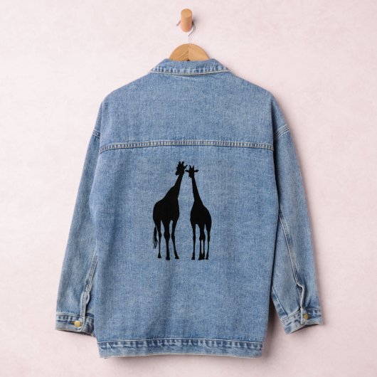 Paar Giraffe denim jas Denim Jacket (Hangar)