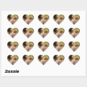 Paar Hart Sticker (Vel)