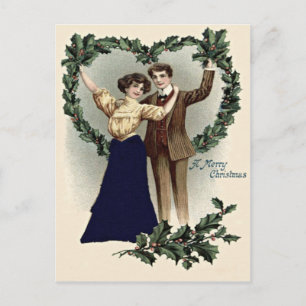 Paar Holly Hart Garland Briefkaart