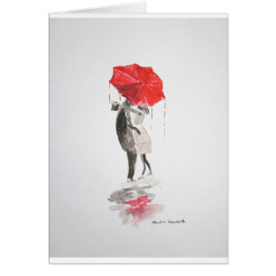 Paar in de liefde die de  dag van de Valentijn kus