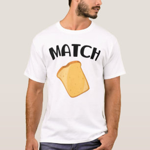 Paar in gelijke verhoudingen - Avocado - Toast - 2 T-shirt