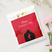 Paar in liefde bedankzakje (Gezegeld)