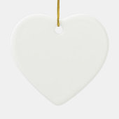 Paar in liefde Eerste Kerstmis Together Ornament (Achterkant)