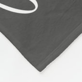 Paar in liefde gepersonaliseerd fleece deken (Hoek)