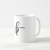 Paar Jumbo Ampersand Coffee Mok (Voorkant rechts)