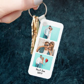Paar Keepomwille Custom Photo Booth Strip Sleutelhanger
