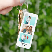 Paar Keepomwille Custom Photo Booth Strip Sleutelhanger
