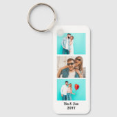 Paar Keepomwille Custom Photo Booth Strip Sleutelhanger (Voorkant)