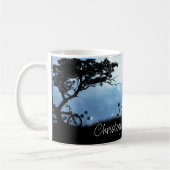 Paar Kussen Romantic Moonlight - Gepersonaliseerd Koffiemok (Links)