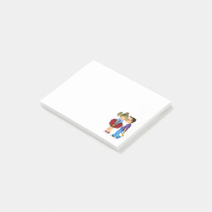 Paar Liefde Sticky Notes - Ik hou van je