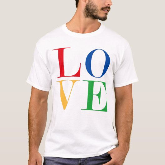 Paar Love T-shirt (Voorkant)