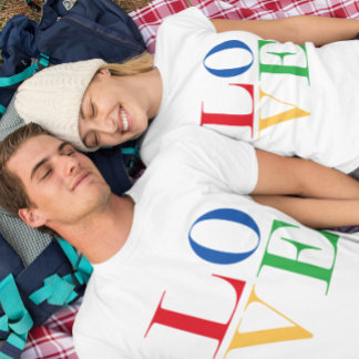 Paar Love T-shirt