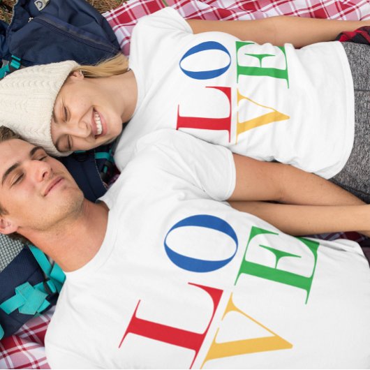 Paar Love T-shirt