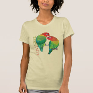 paar lovevogelparrots van fischer t-shirt