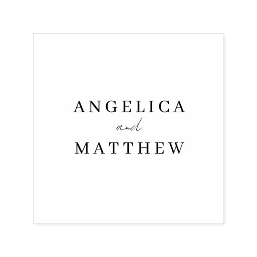 Paar naam stempel (Design)