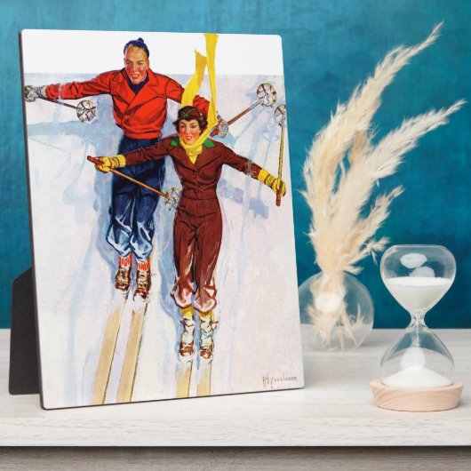 Paar neerwaartse sloop fotoplaat (Zijkant)