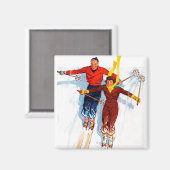 Paar neerwaartse sloop magneet (Voorkant / Achterkant)