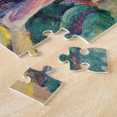 Paar op Forest Track tegen August Macke Legpuzzel (Zijkant)