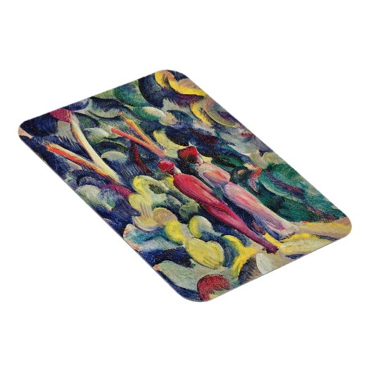 Paar op Forest Track tegen August Macke Magneet (Rechterzijde)