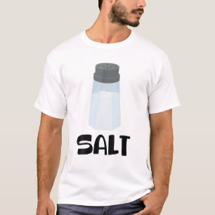 Paar-paardenvlees - Zout - Pepper - specerijen - 1 T-shirt