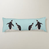 paar pinguïns lichaamskussen (Achterkant)