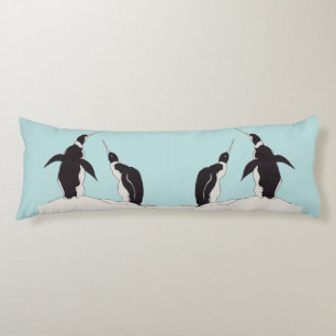 paar pinguïns lichaamskussen