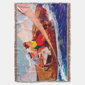 Paar Sailing door R.J. Cavaliere Deken (Voorkant Verticaal)