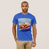 Paar Sailing door R.J. Cavaliere T-shirt (Voorkant volledig)