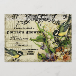 Paar Shower, Gele zangdraden Kaart